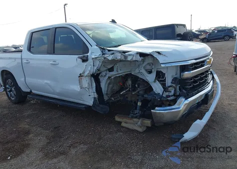 2022 Chevrolet Silverado 1500 2Wd Short Bed Lt из США, поврежденный, VIN 2GCPACED1N1501273